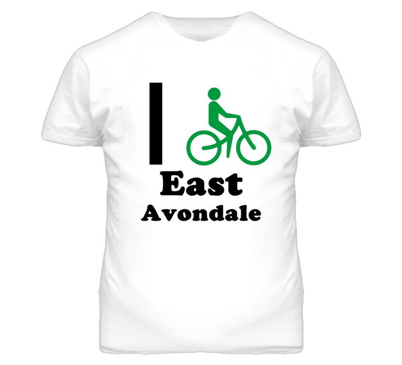 East Avondale Missouri I Bike Green T Shirt