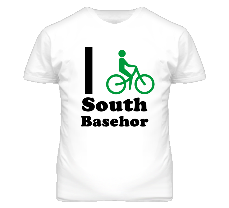 South Basehor Kansas I Bike Green T Shirt South Basehor Kansas I Bike Green T Shirt