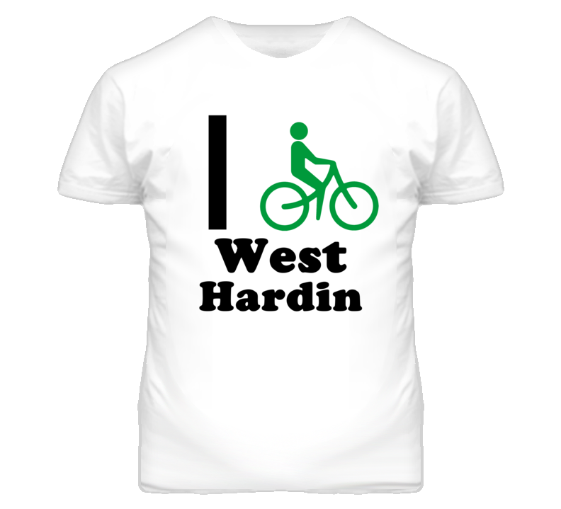 West Hardin Missouri I Bike Green T Shirt
