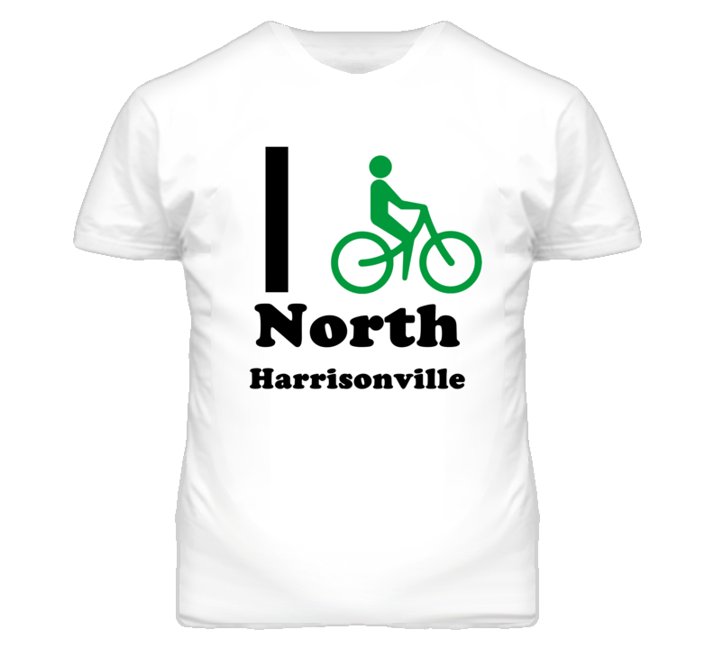 North Harrisonville Missouri I Bike Green T Shirt North Harrisonville Missouri I Bike Green T Shirt