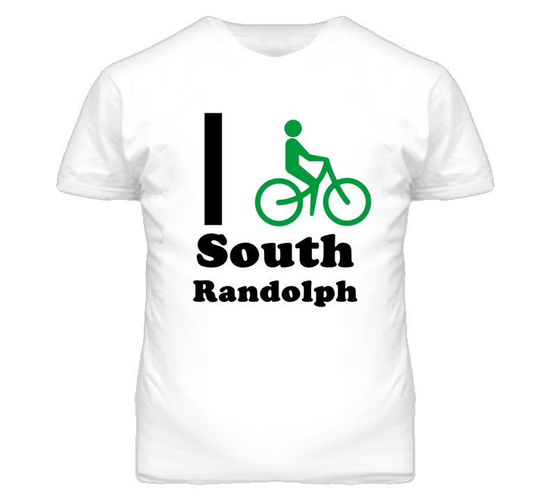 South Randolph Missouri I Bike Green T Shirt South Randolph Missouri I Bike Green T Shirt