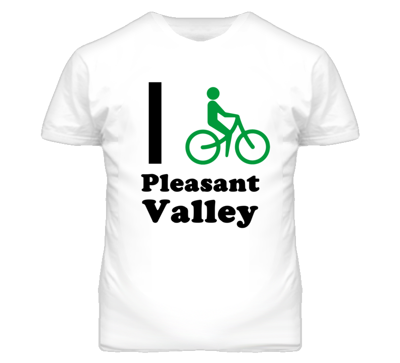 Pleasant Valley Missouri I Bike Green T Shirt