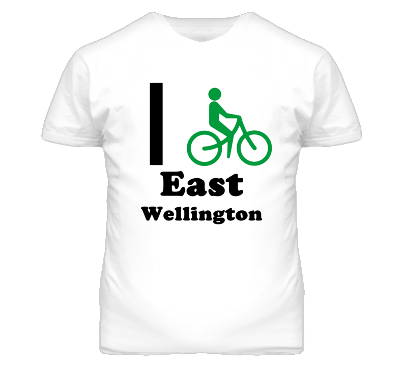 East Wellington Missouri I Bike Green T Shirt