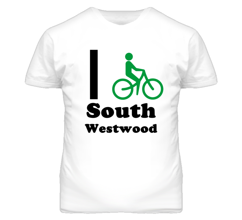 South Westwood Kansas I Bike Green T Shirt