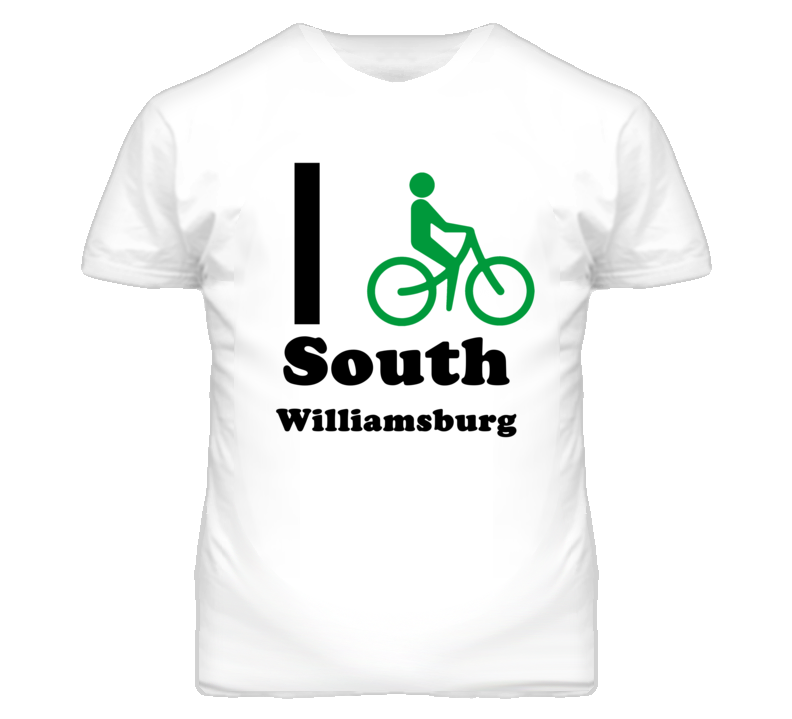 South Williamsburg Kansas I Bike Green T Shirt South Williamsburg Kansas I Bike Green T Shirt