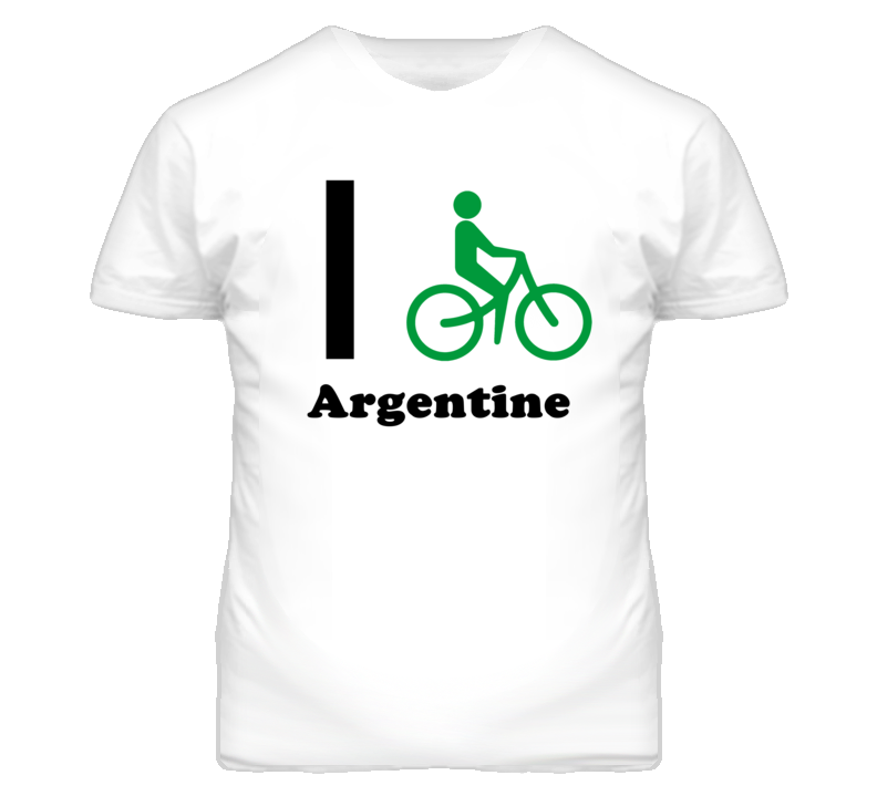 Argentine Kansas I Bike Green T Shirt