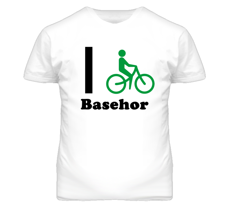 Basehor Kansas I Bike Green T Shirt