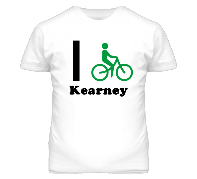 Kearney Missouri I Bike Green T Shirt Kearney Missouri I Bike Green T Shirt