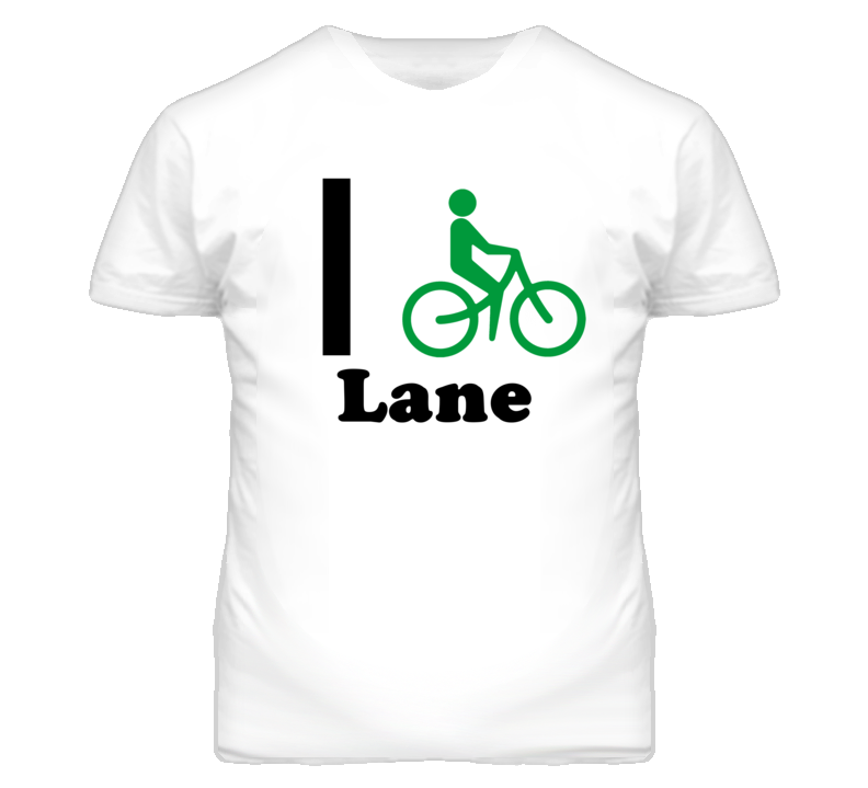 Lane Kansas I Bike Green T Shirt Lane Kansas I Bike Green T Shirt