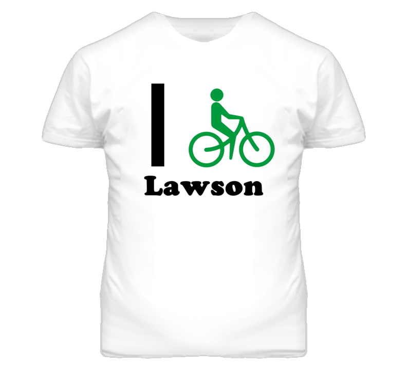 Lawson Missouri I Bike Green T Shirt