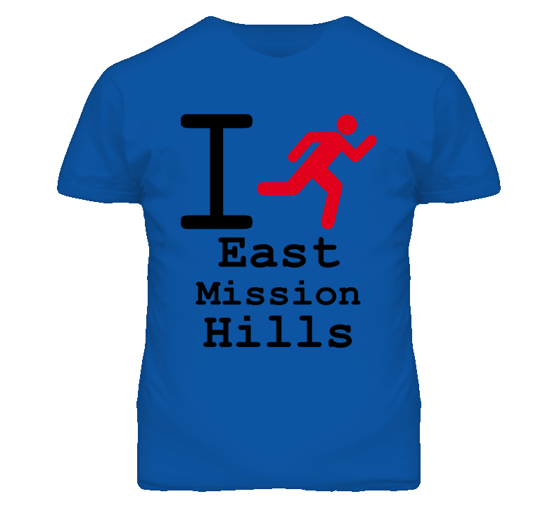 East Mission Hills Kansas I Run Green T Shirt East Mission Hills Kansas I Run Green T Shirt