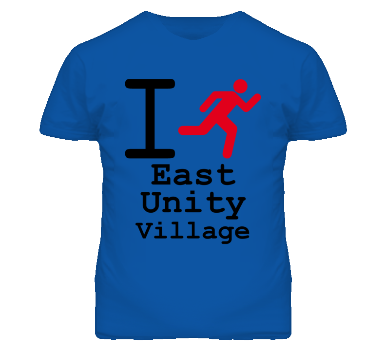 East Unity Village Missouri I Run Green T Shirt East Unity Village Missouri I Run Green T Shirt