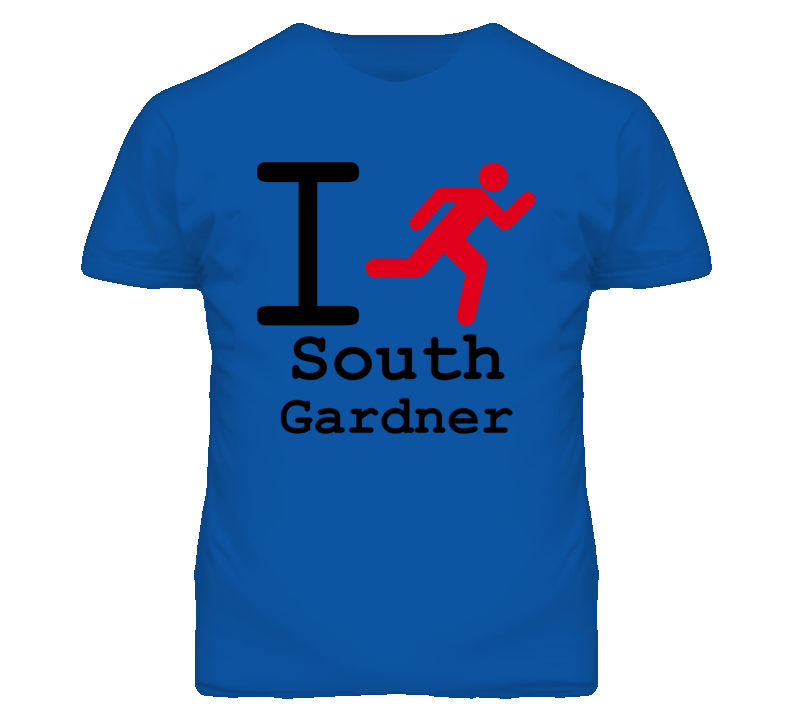 South Gardner Kansas I Run Green T Shirt South Gardner Kansas I Run Green T Shirt