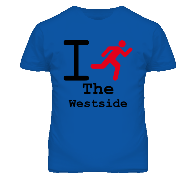 The Westside Kansas I Run Green T Shirt