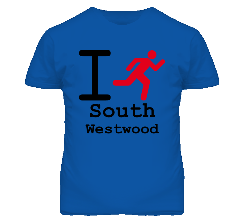 South Westwood Kansas I Run Green T Shirt