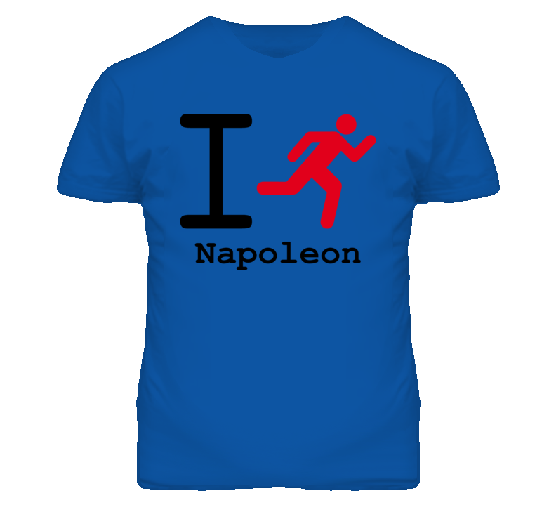 Napoleon Missouri I Run Green T Shirt