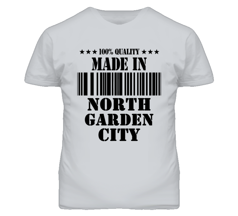 North Garden City Kansas Made In Born Sport Grey T Shirt North Garden City Kansas Made In Born Sport Grey T Shirt