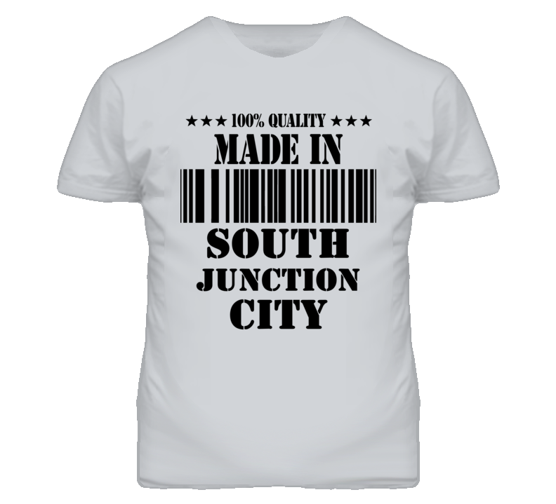 South Junction City Kansas Made In Born Sport Grey T Shirt South Junction City Kansas Made In Born Sport Grey T Shirt