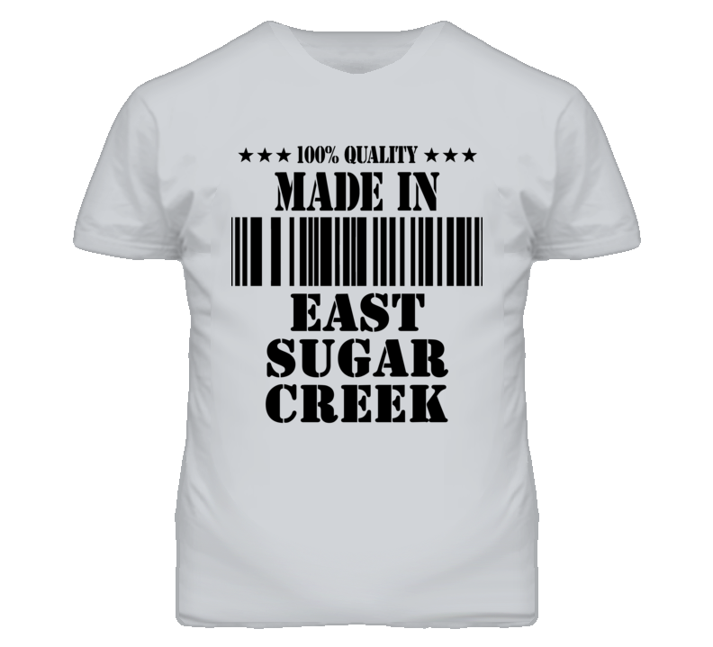 East Sugar Creek Missouri Made In Born Sport Grey T Shirt East Sugar Creek Missouri Made In Born Sport Grey T Shirt