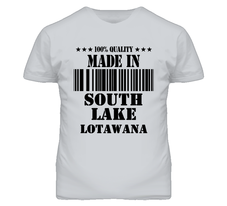 South Lake Lotawana Missouri Made In Born Sport Grey T Shirt South Lake Lotawana Missouri Made In Born Sport Grey T Shirt