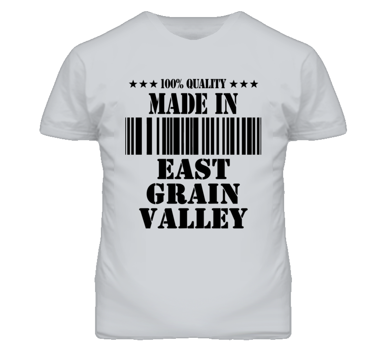 East Grain Valley Missouri Made In Born Sport Grey T Shirt East Grain Valley Missouri Made In Born Sport Grey T Shirt