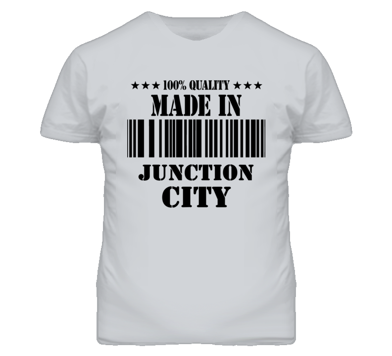 Junction City Kansas Made In Born Sport Grey T Shirt Junction City Kansas Made In Born Sport Grey T Shirt