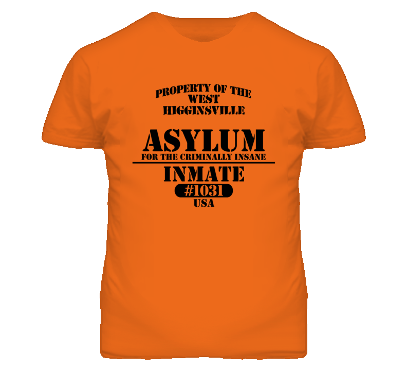 West Higginsville Missouri Insane Prison Halloween T Shirt West Higginsville Missouri Insane Prison Halloween T Shirt
