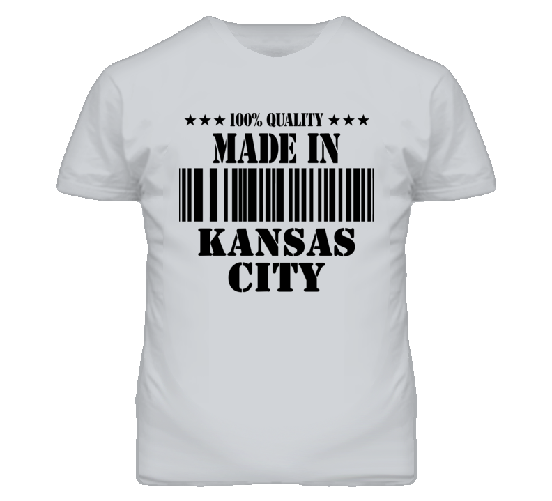 Kansas City Kansas Made In Born Sport Grey T Shirt Kansas City Kansas Made In Born Sport Grey T Shirt