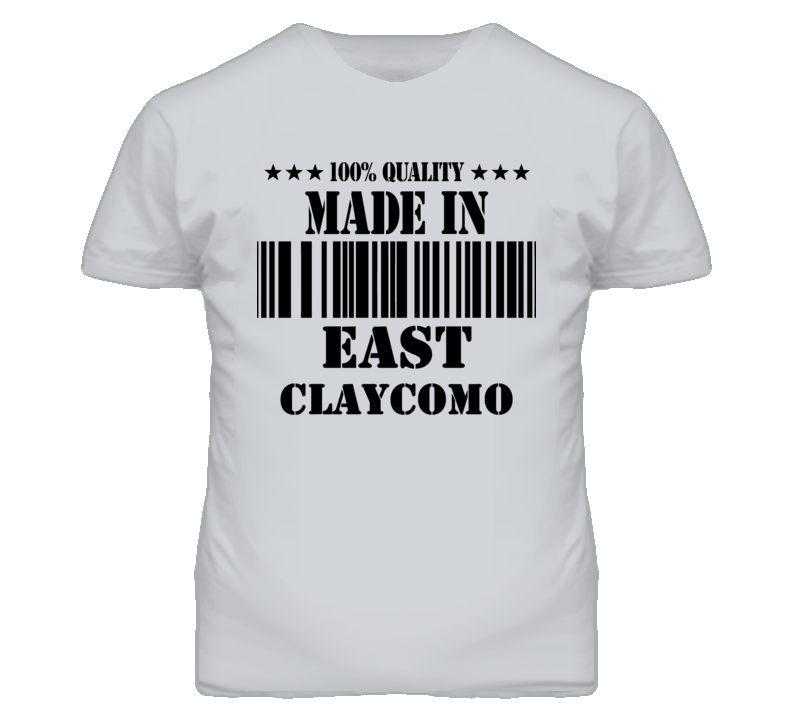 East Claycomo Missouri Made In Born Sport Grey T Shirt East Claycomo Missouri Made In Born Sport Grey T Shirt