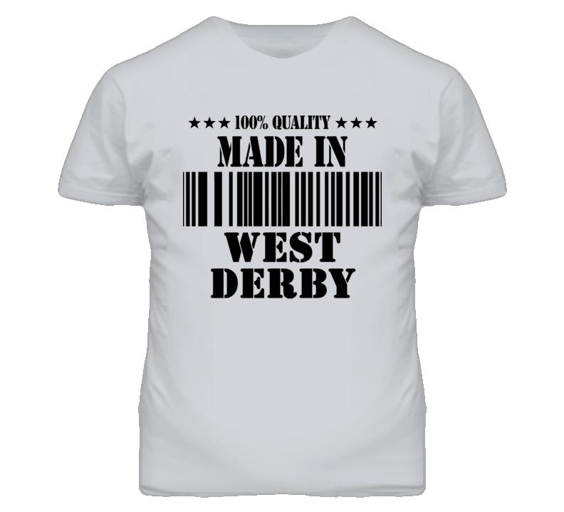 West Derby Kansas Made In Born Sport Grey T Shirt West Derby Kansas Made In Born Sport Grey T Shirt
