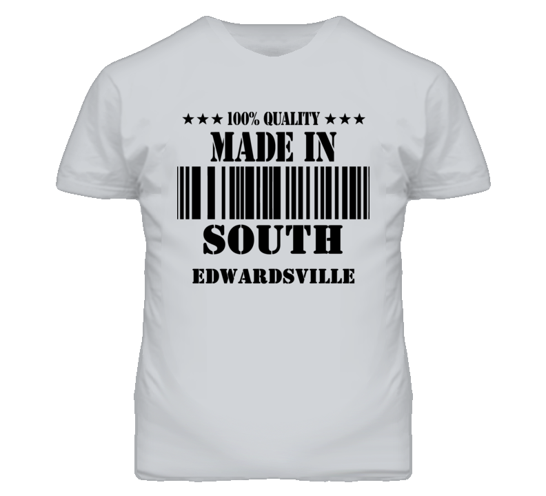 South Edwardsville Kansas Made In Born Sport Grey T Shirt South Edwardsville Kansas Made In Born Sport Grey T Shirt
