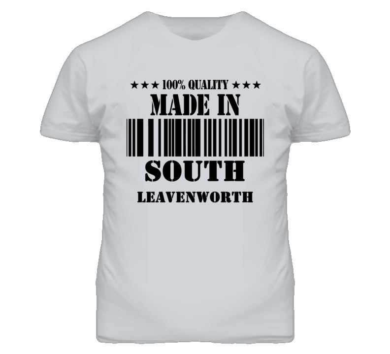 South Leavenworth Kansas Made In Born Sport Grey T Shirt South Leavenworth Kansas Made In Born Sport Grey T Shirt