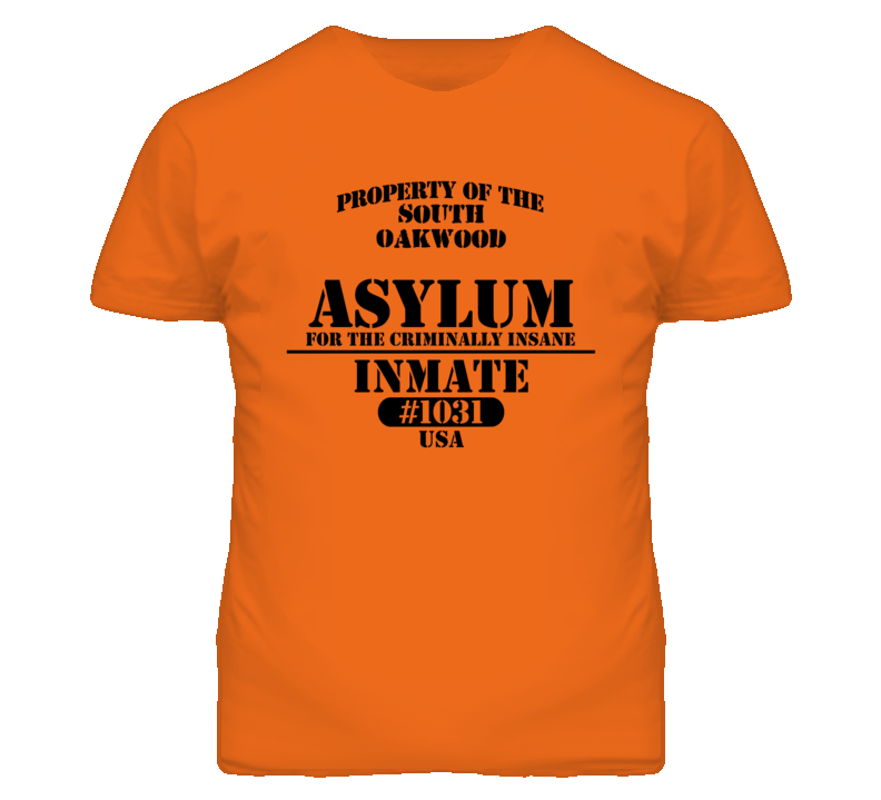 South Oakwood Missouri Insane Prison Halloween T Shirt South Oakwood Missouri Insane Prison Halloween T Shirt