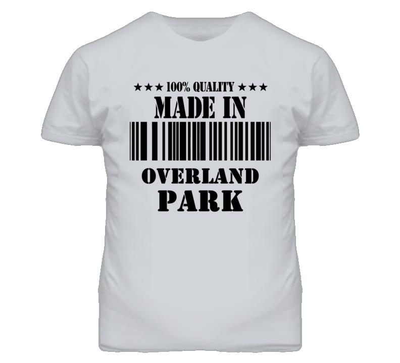 Overland Park Kansas Made In Born Sport Grey T Shirt Overland Park Kansas Made In Born Sport Grey T Shirt