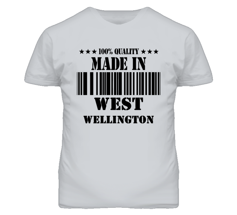 West Wellington Missouri Made In Born Sport Grey T Shirt West Wellington Missouri Made In Born Sport Grey T Shirt
