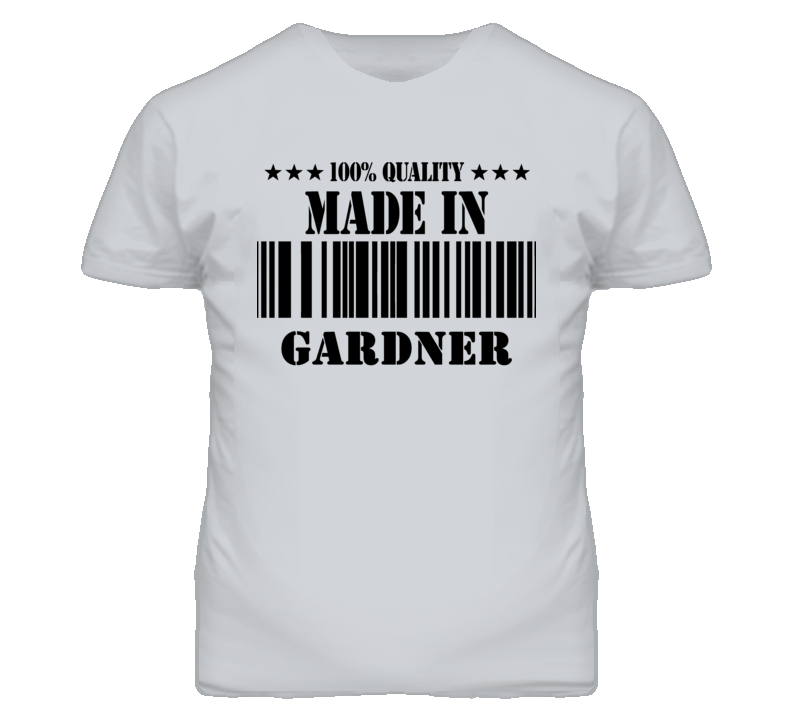 Gardner Kansas Made In Born Sport Grey T Shirt Gardner Kansas Made In Born Sport Grey T Shirt