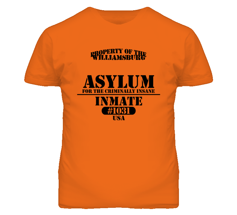 Williamsburg Kansas Insane Prison Halloween T Shirt Williamsburg Kansas Insane Prison Halloween T Shirt
