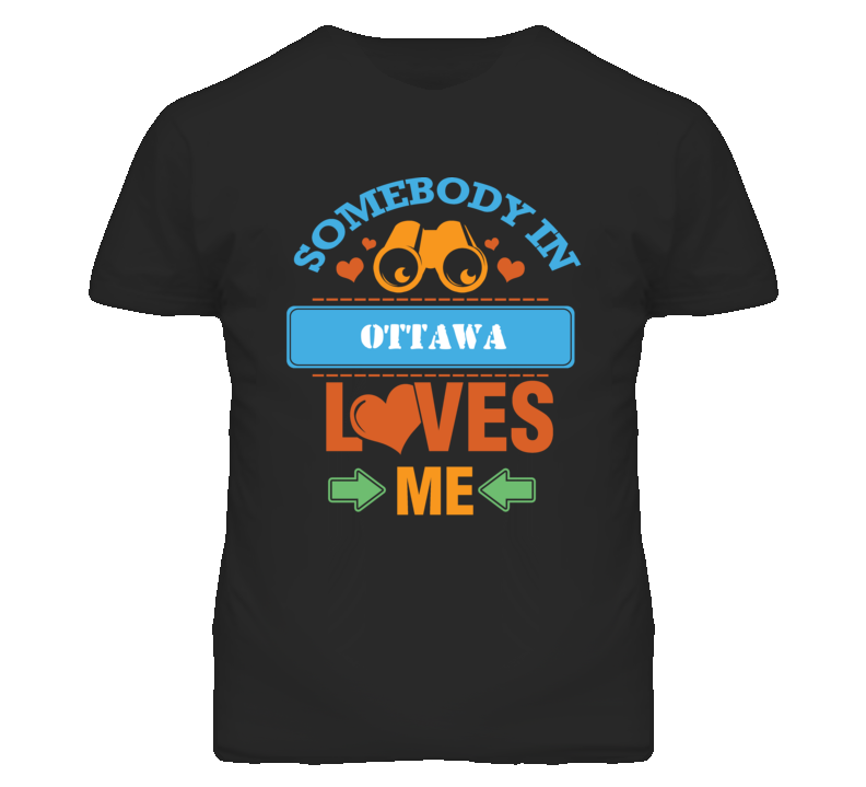 Ottawa Kansas Somebody Loves Me Heart Grandma T Shirt Ottawa Kansas Somebody Loves Me Heart Grandma T Shirt