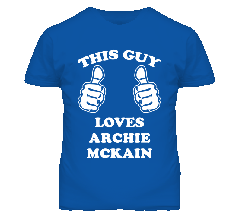 Archie Hap Mckain Kansas Sports This Guy Loves T Shirt