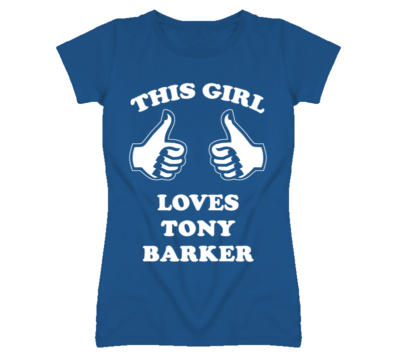 Tony Barker Kansas Sports This Girl Loves T Shirt