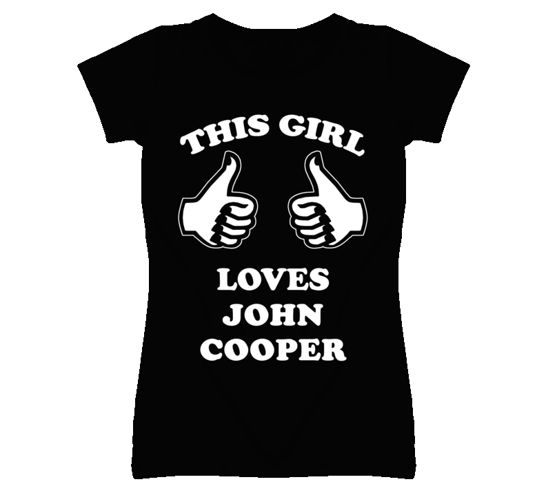 John Cooper Kansas Sports This Girl Loves T Shirt