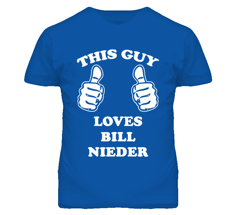 Bill Nieder Kansas Sports This Guy Loves T Shirt