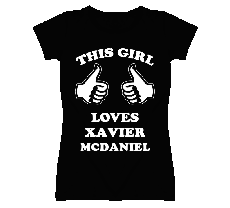 Xavier Mcdaniel Kansas Sports This Girl Loves T Shirt