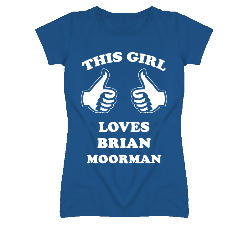 Brian Moorman Kansas Sports This Girl Loves T Shirt