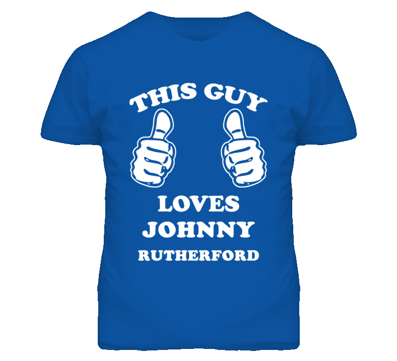 Johnny Rutherford Kansas Sports This Guy Loves T Shirt