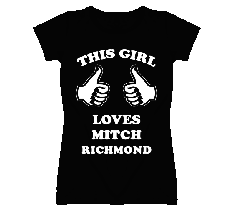 Mitch Richmond Kansas Sports This Girl Loves T Shirt