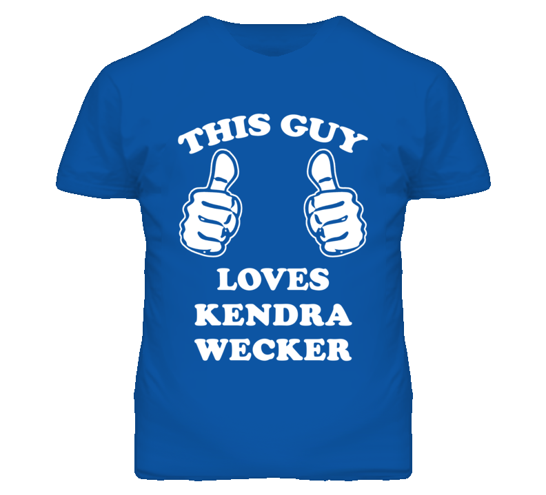 Kendra Wecker Kansas Sports This Guy Loves T Shirt