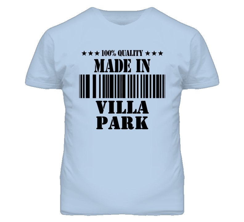 Villa Park Orange California Made In Born T Shirt