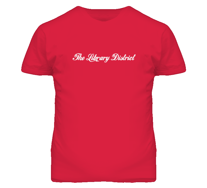The Library District Kansas Coca Loki Font T Shirt