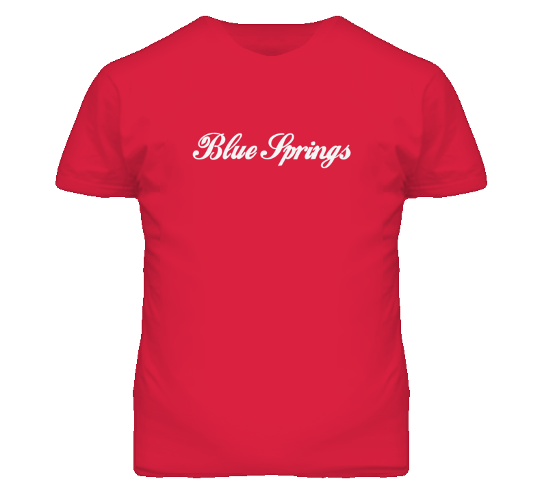Blue Springs Missouri Coca Loki Font T Shirt